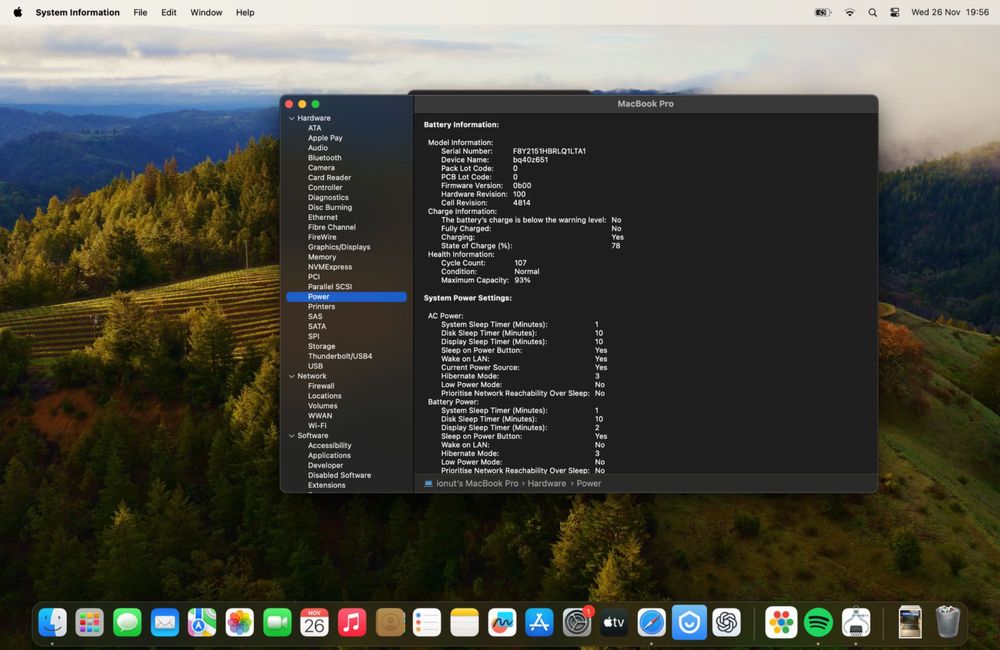 Macbook Pro M1 32GB RAM 14" 500GB