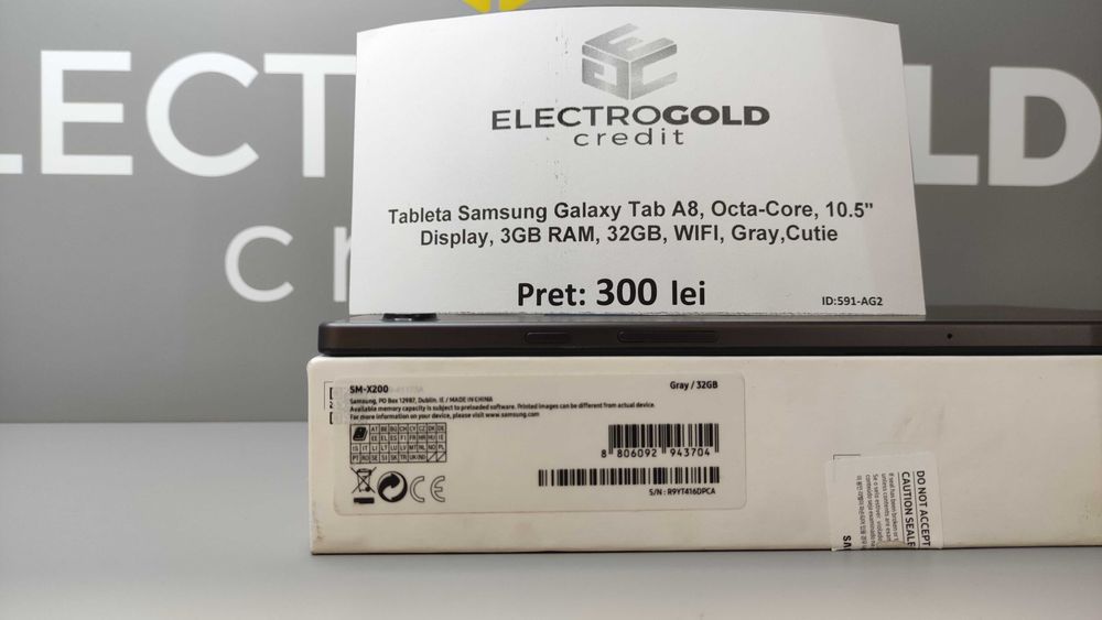 Tableta Samsung Tab A8 / 10.5'' Display/3GB RAM/32GB/WIFI/Cutie ID591