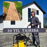 Bruschatka terish ARZON / укладка брусчатки укладка тротуарной плитки