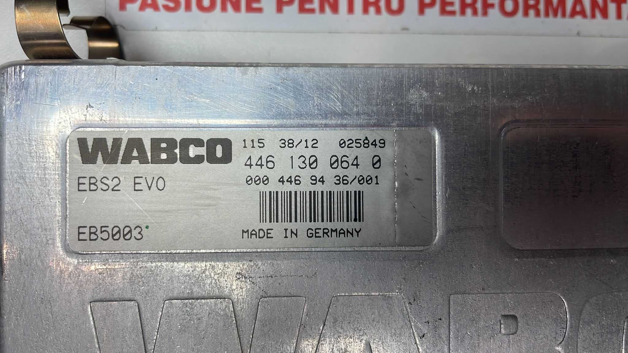 ECU WABCO EBS EVO 4461300640 A0004469436 Mercedes Actros MP2 MP3
