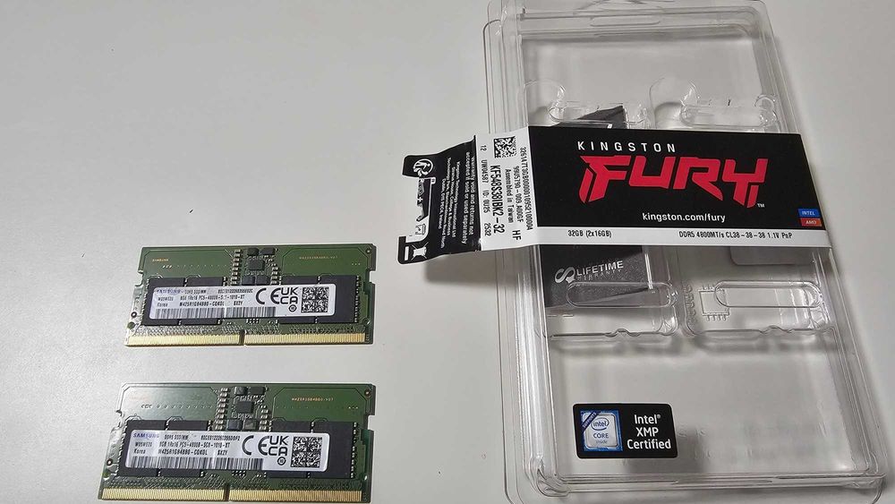 Vand kit 2 memorii Samsung DDR 5 4800 16Gb CAS 40 SO-DIMM(laptop)
