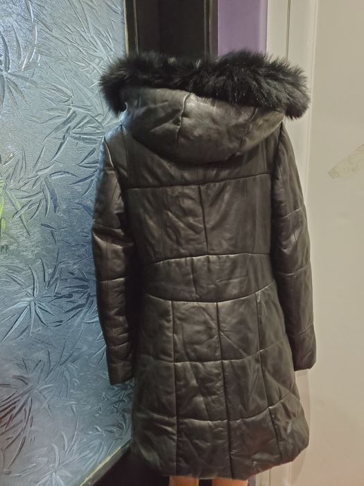 Дамско яке естествена кожа