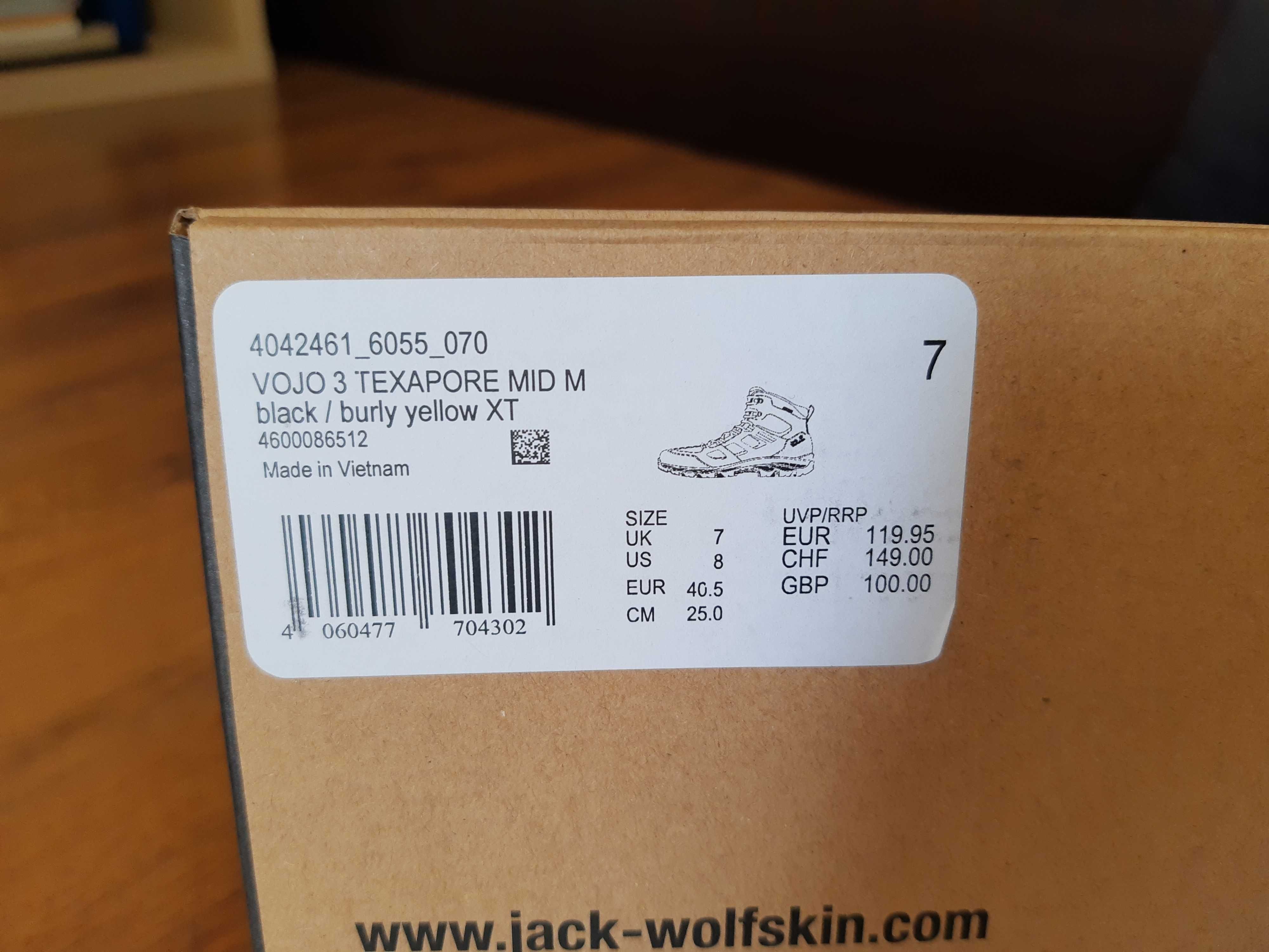 Jack Wolfskin обувки подходящи за дъжд