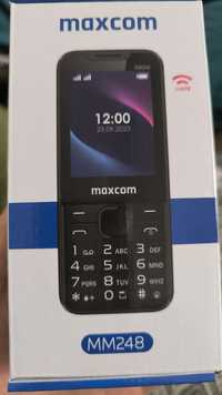 Telefon Maxcom MM248 dual SIM + cartela.nou vârstnici pensionari