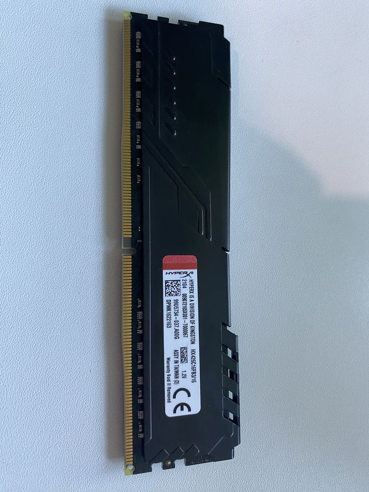 Оперативная память DDR 4 16gb Kingston HyperX Fury