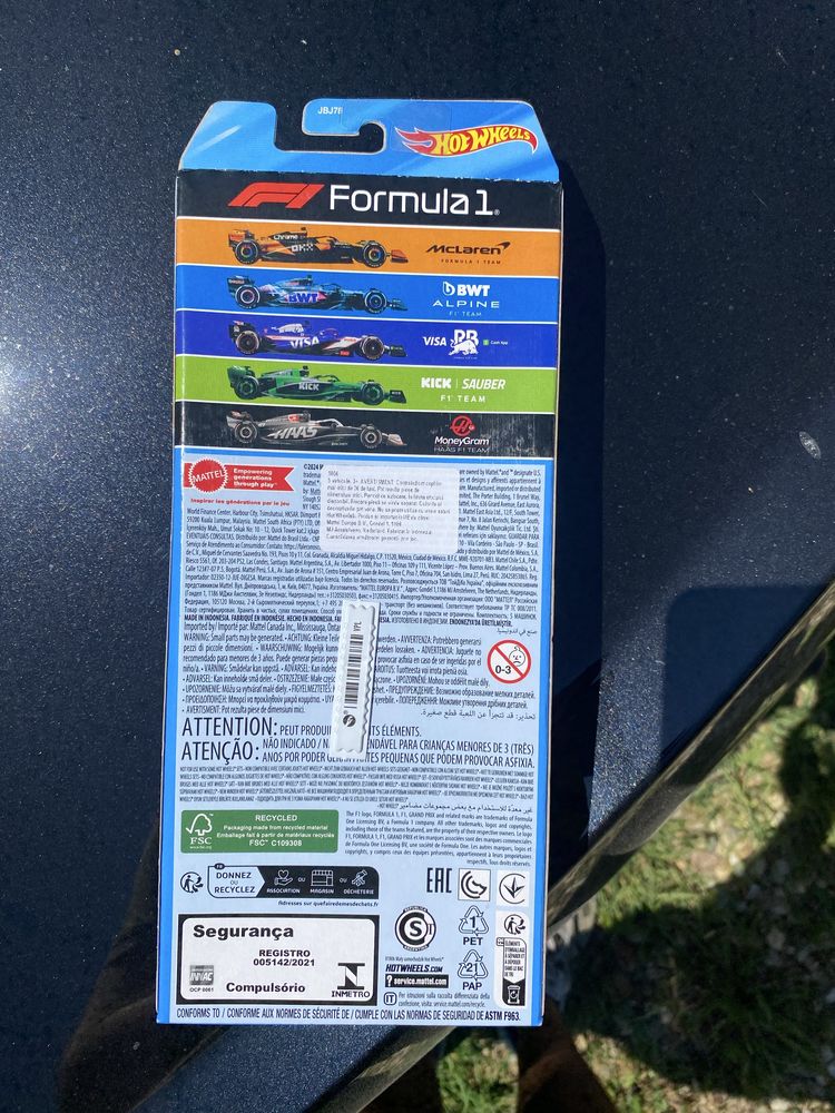 Hot Wheels 5-pack Formula 1