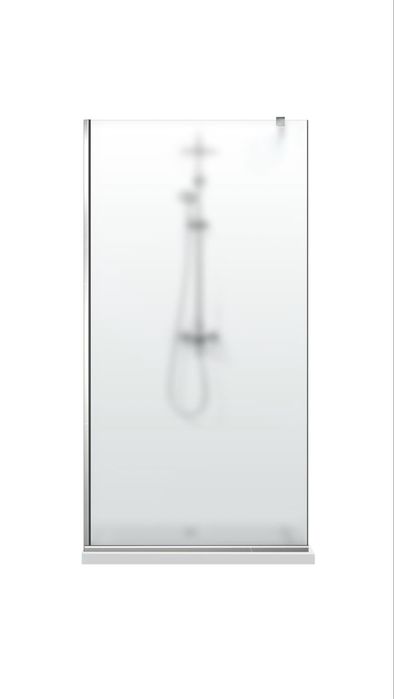 Paravan dus walk-in Aqua Roy INOX sticla 8 mm mata, securizata
