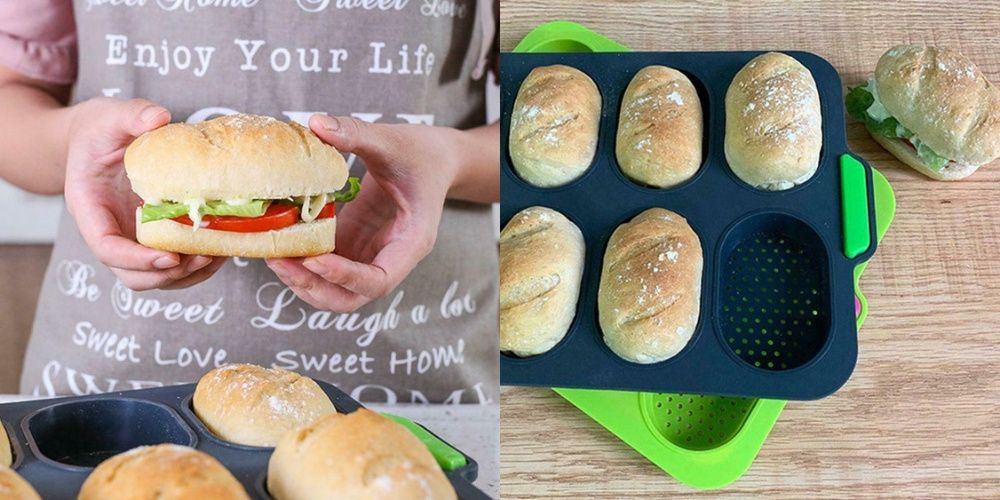 Forma pentru paine sandwich din Silicon! Noua ambalata! Paine acasa!