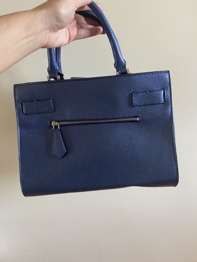 Чанта GUESS, синя