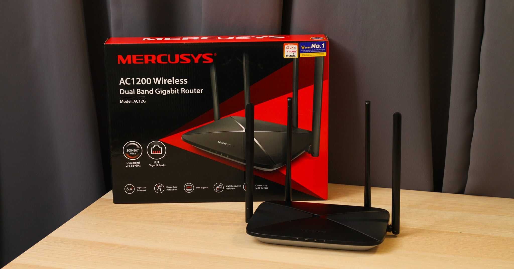 Wi-Fi Роутер Mercusys — От Диллера с Гарантией