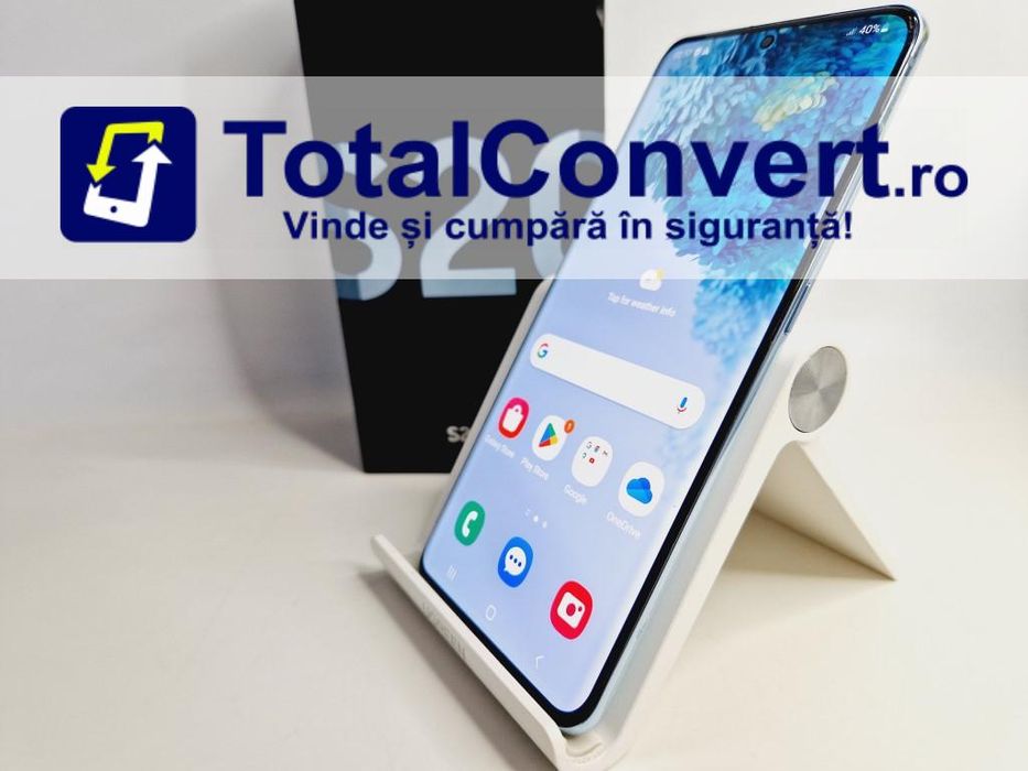 Samsung S20 5G 128GB Cloud Blue 8GB Dual, Garantie 24 luni | #R86718