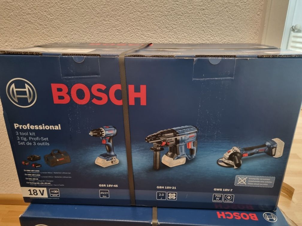 Чисто Нов Комплект Bosch professional Цена 800лв