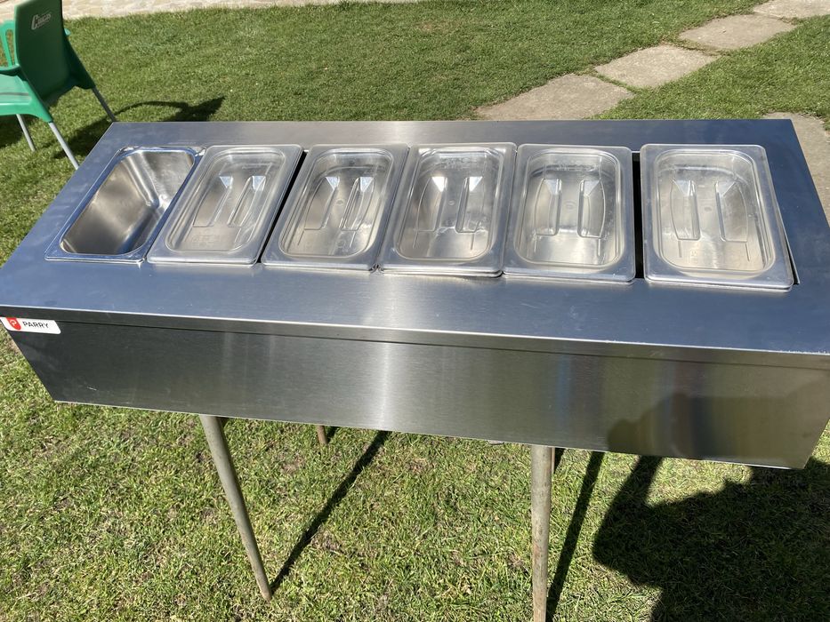 Vitrina pentru salate (bain-marin)