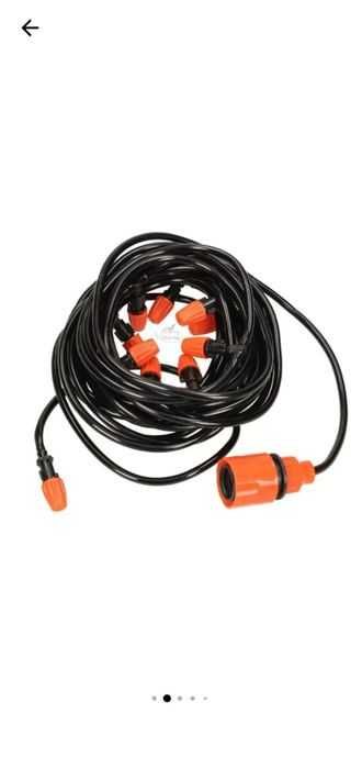 Sistem de irigat misting portabil,furtun racire terasa Alista Home,10m