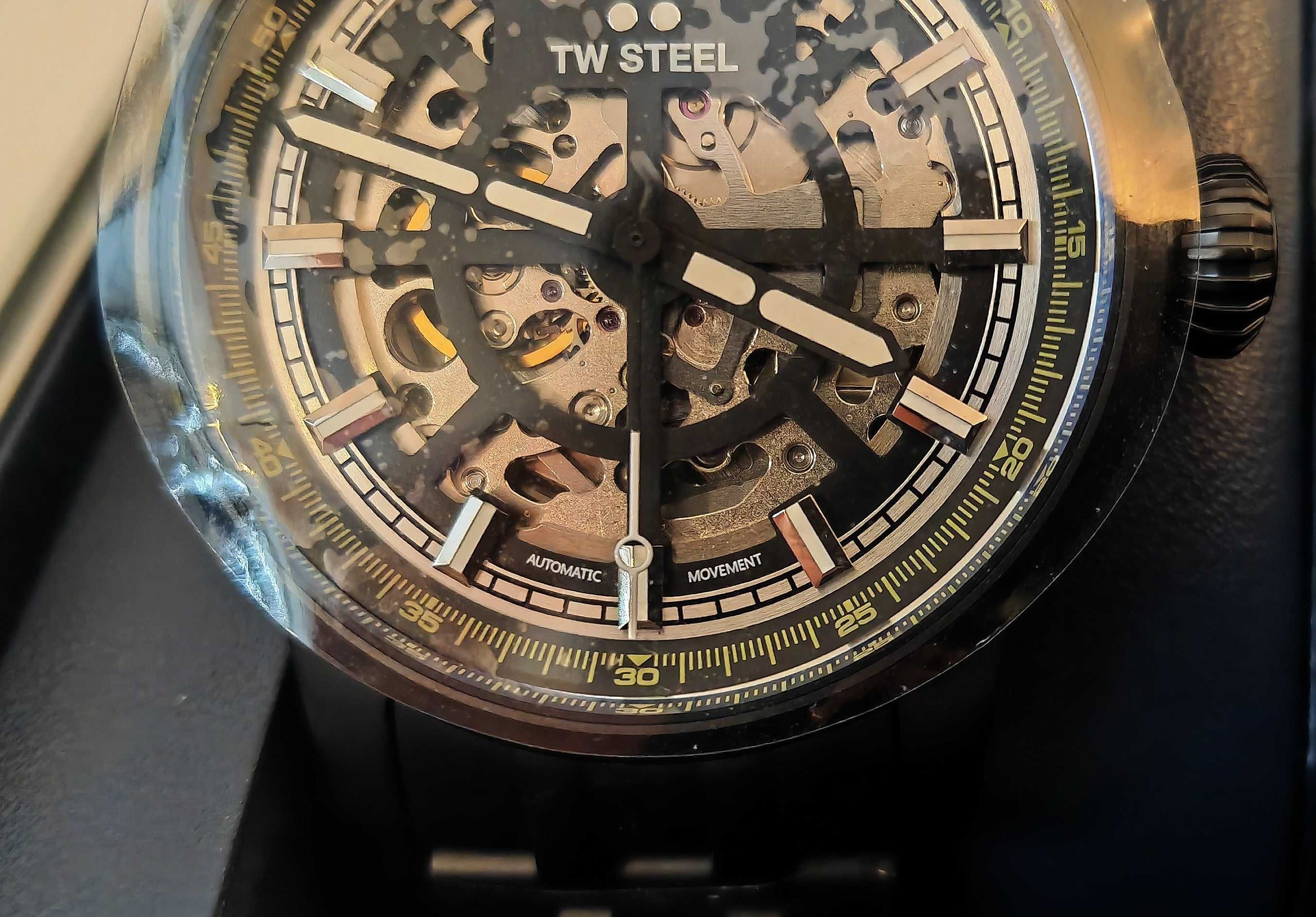 TW Steel Automatic Watch TW-9010 Skeleton автоматичен мъжки часовник