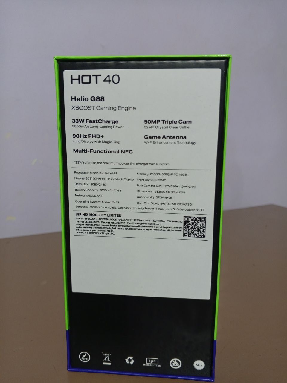 СРОЧНО! Продам Infinix Hot 40 (8+8/256 gb)