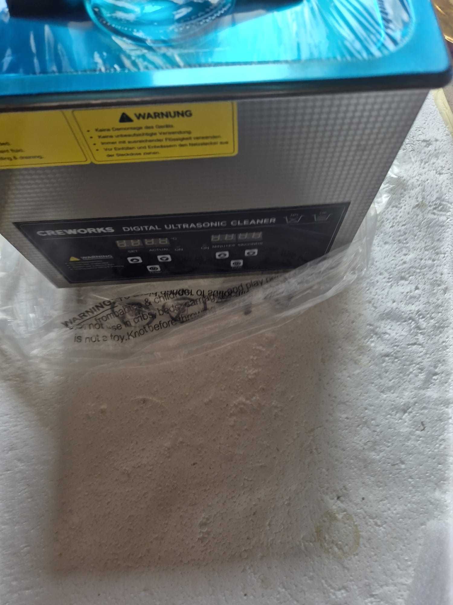 Aparat de Curatare cu Ultrasunete Si Incalzire 3L 120W Creworks