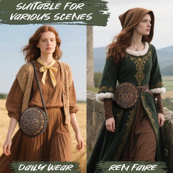 Викингска кръгла чанта