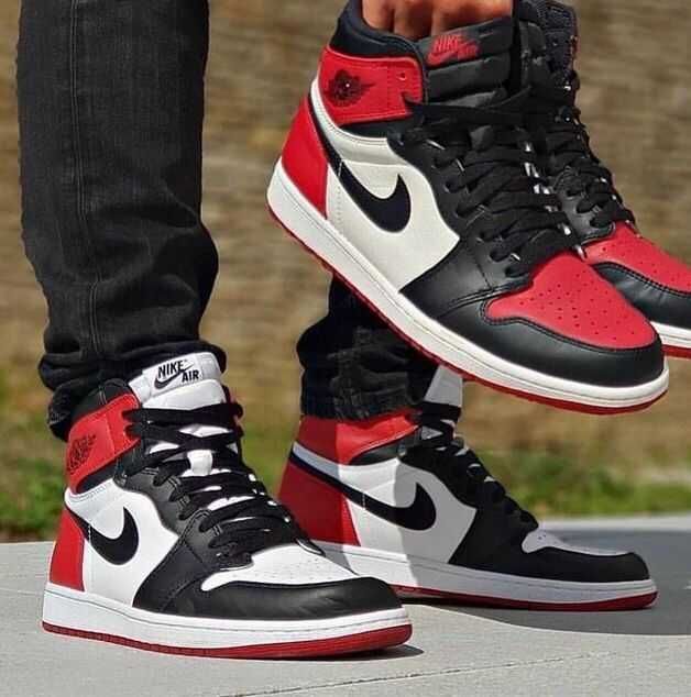 Jordan 1 Black Toe ( verificare colet)