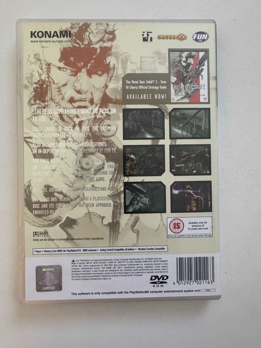 Metal Gear Solid 2 Sons Of Liberty за PS2