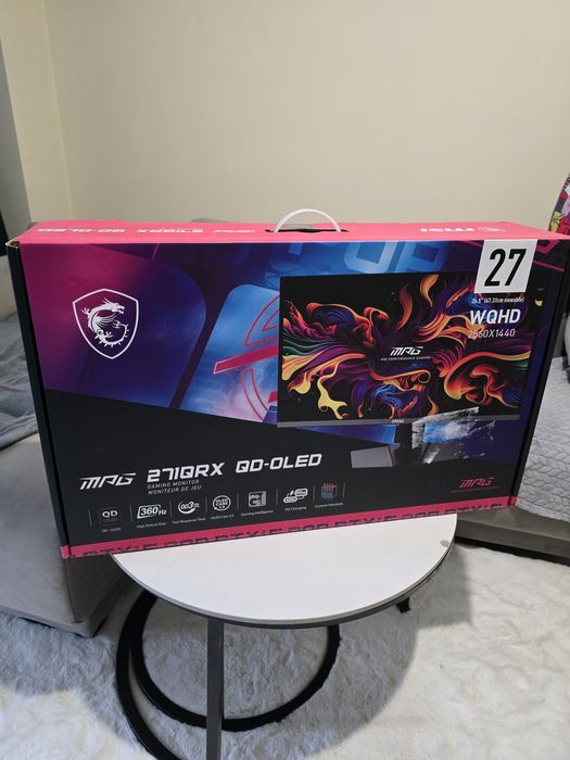 Monitor Gaming MPG 271QRX QD-OLED Nou
*DisplayHDR True