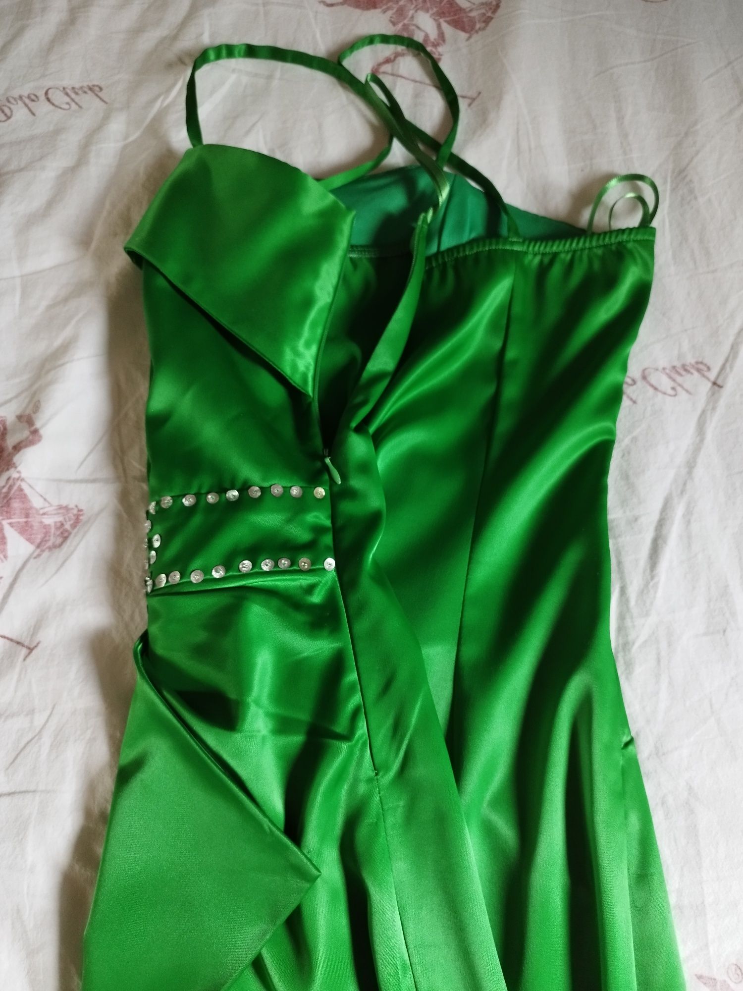 Rochie ocazie verde mărimea 38