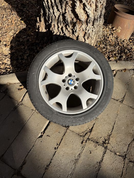 Jante bmw e53 originale cu anvelope vara pirelli