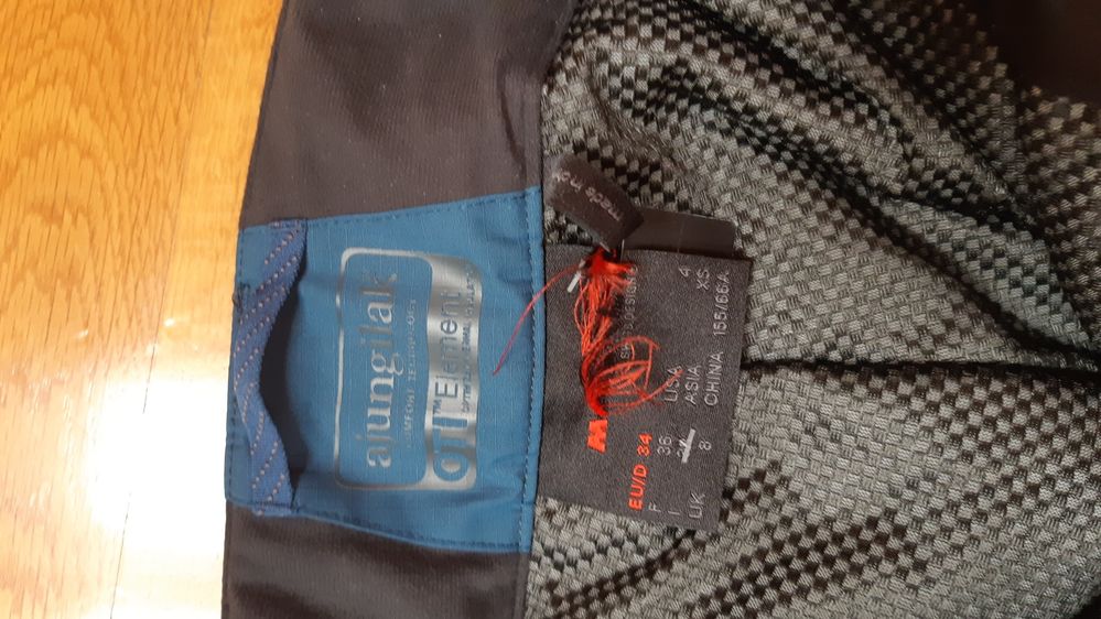 Pantaloni ski/tura /trekking dama Mammut S/M noi