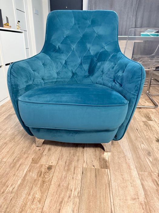 Vand fotoliu turcoaz