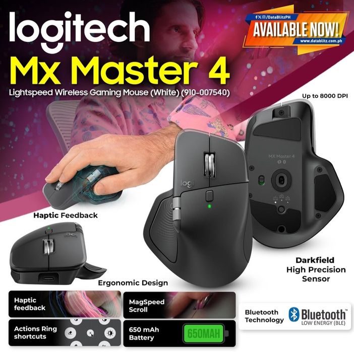 Logitech Mx Master 4 СКИДКА Беспроводная мышка/мышь