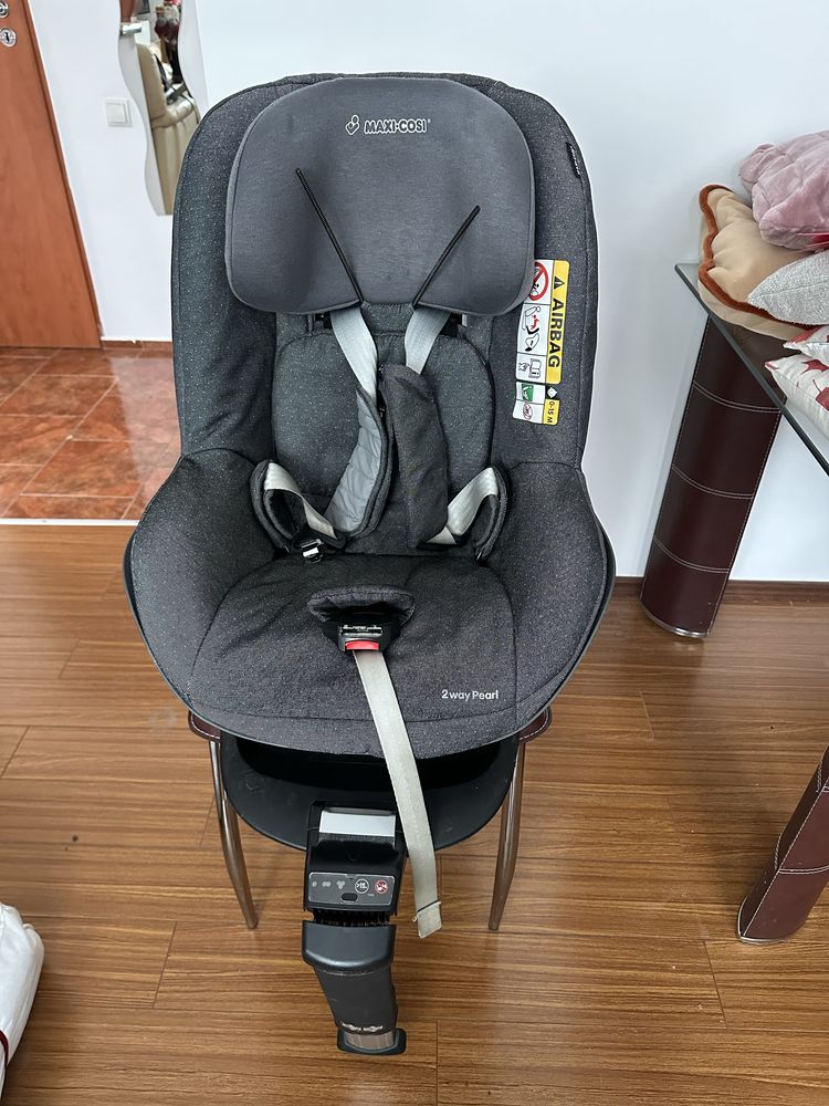 Vand scaun auto maxi cosi 2 way pearl cu baza isofix