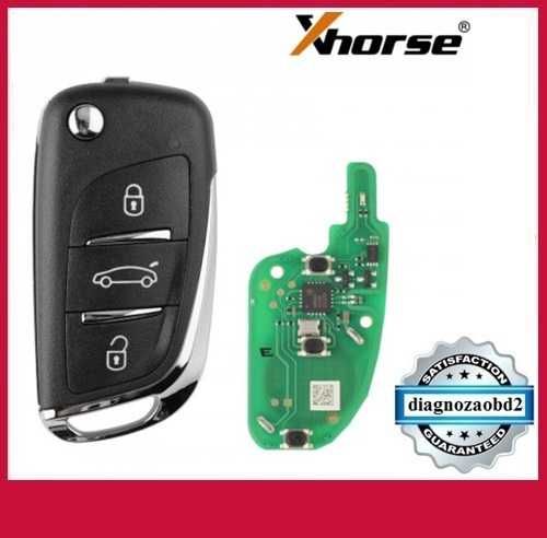 Telecomanda auto 3 butoane Xhorse VVDI – XEDS01EN – include Super chip