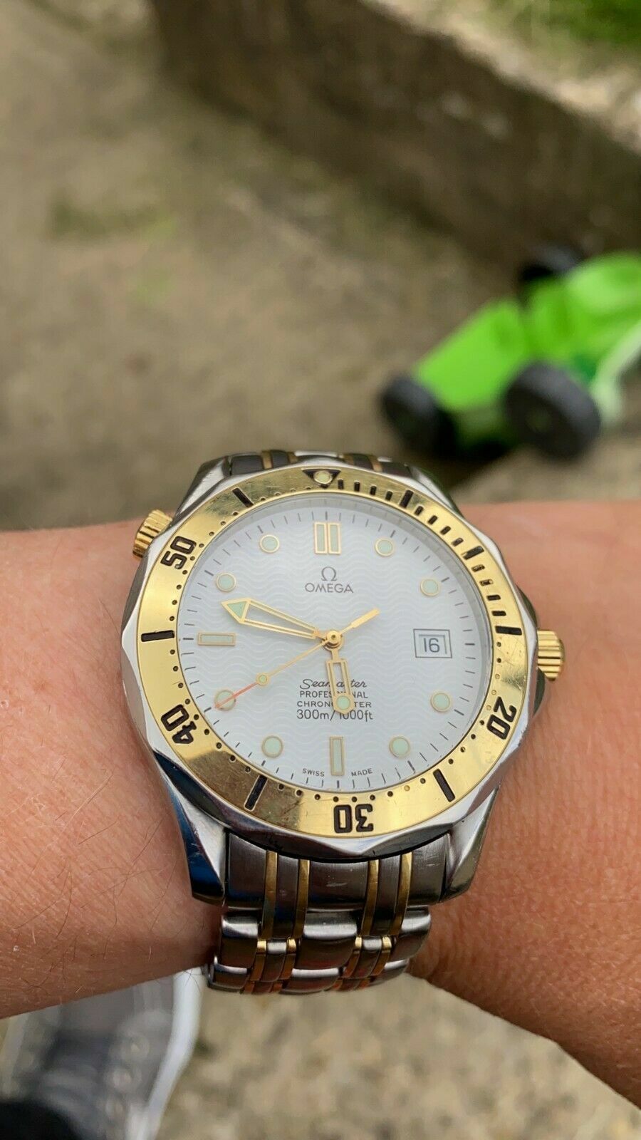 Omega Seamaster 300 Aur 18k