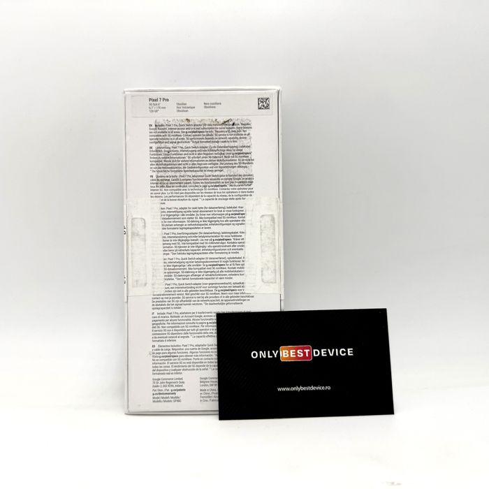 Google Pixel 7 Pro 5G Obsidian 128GB