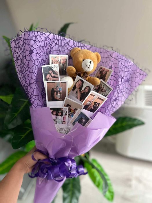 Подарък букети със снимки