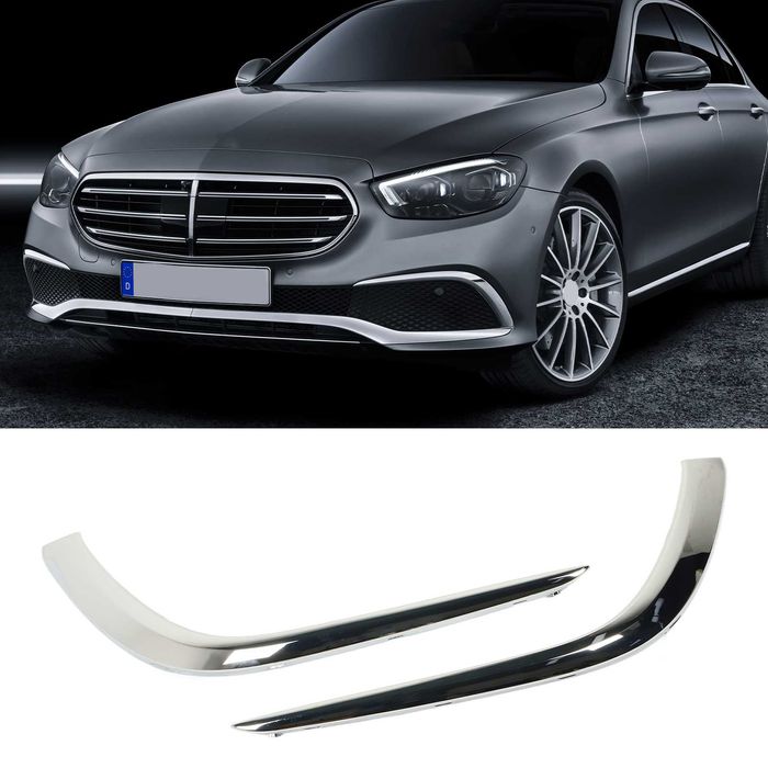 Ornamente Cromate bara fata Benz EClass W213 Exclusive Line 2021-2023