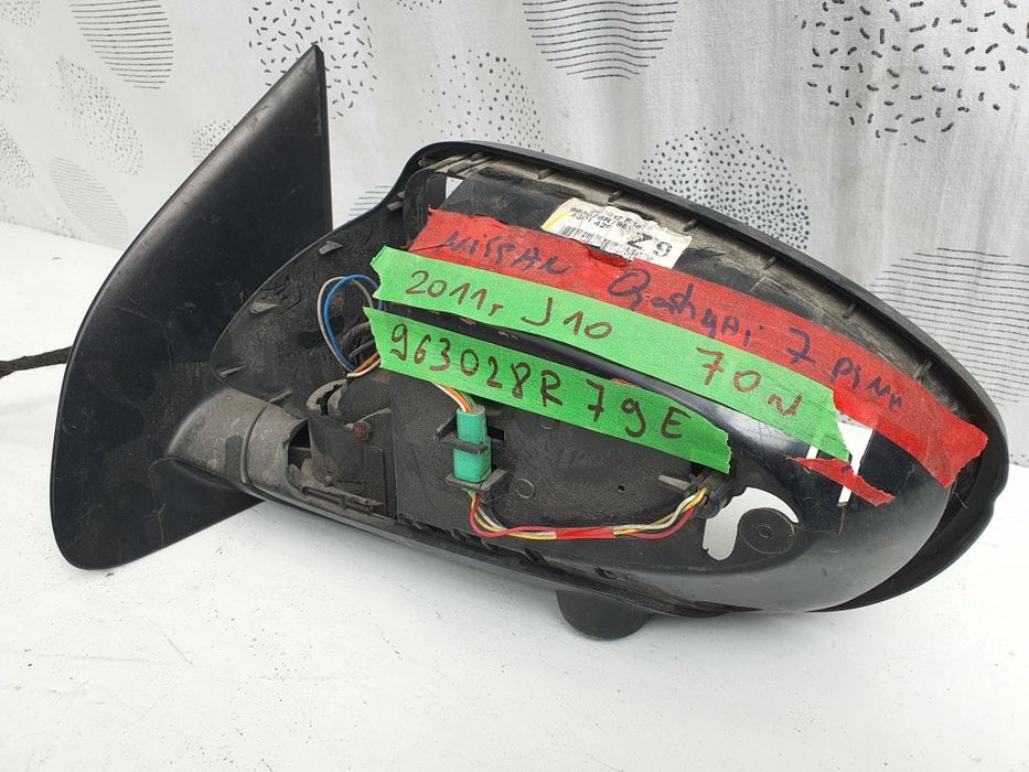 Огледало ляво Nissan Qashqai J10 2010/2013г