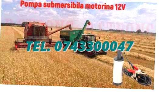 Pompa Transfer Lichid Submersibila Electrica 12v rot 8500min