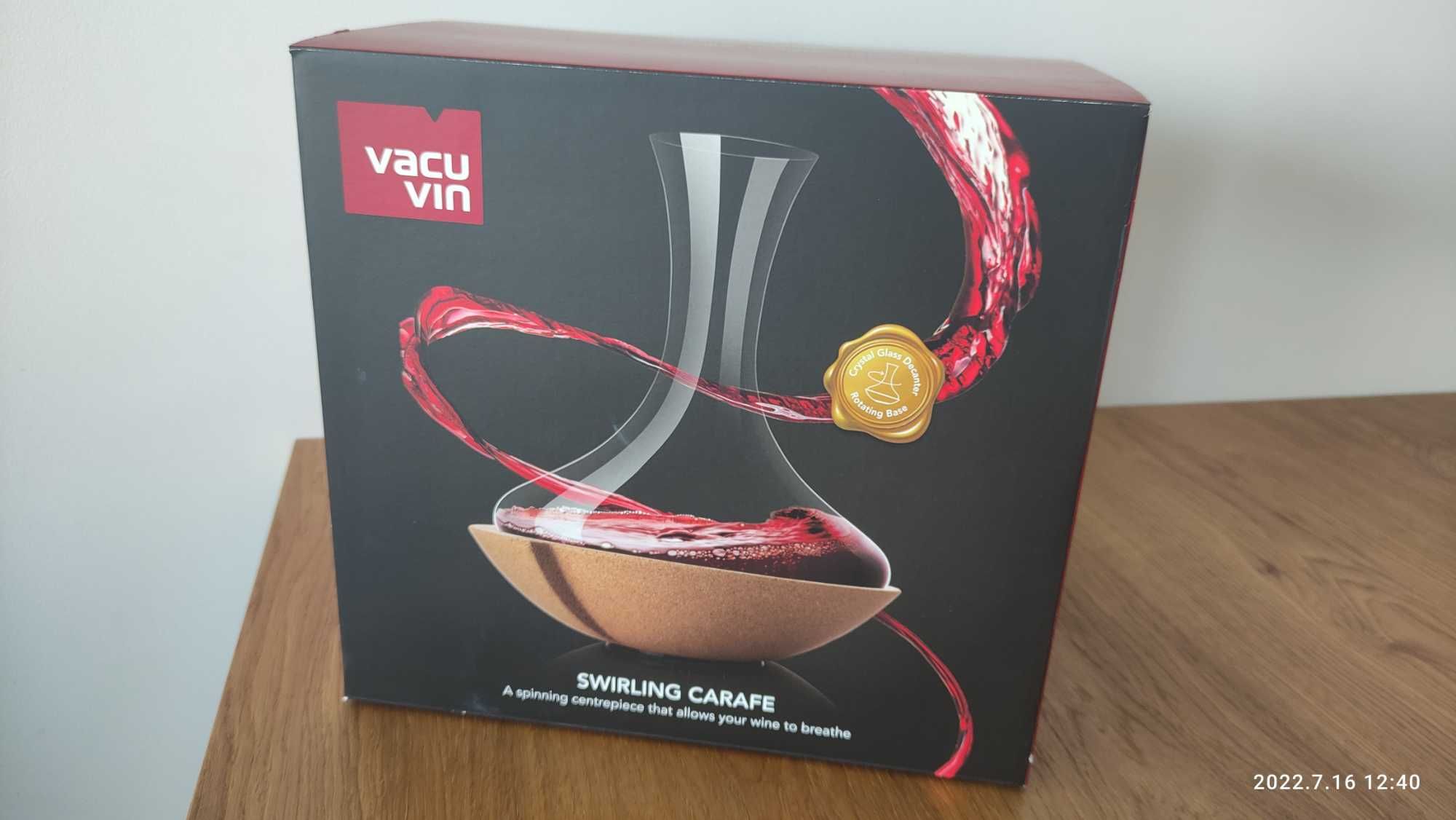 Нова гарафа за вино VacuVin