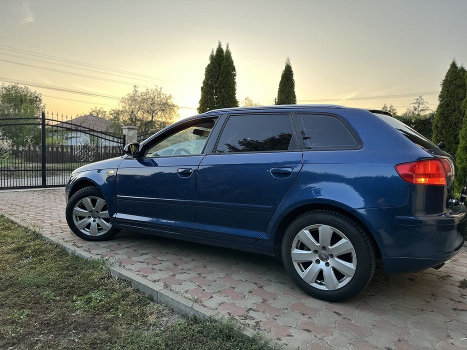 Audi a3 8p 1.9 bkc / Km reali / piele / led