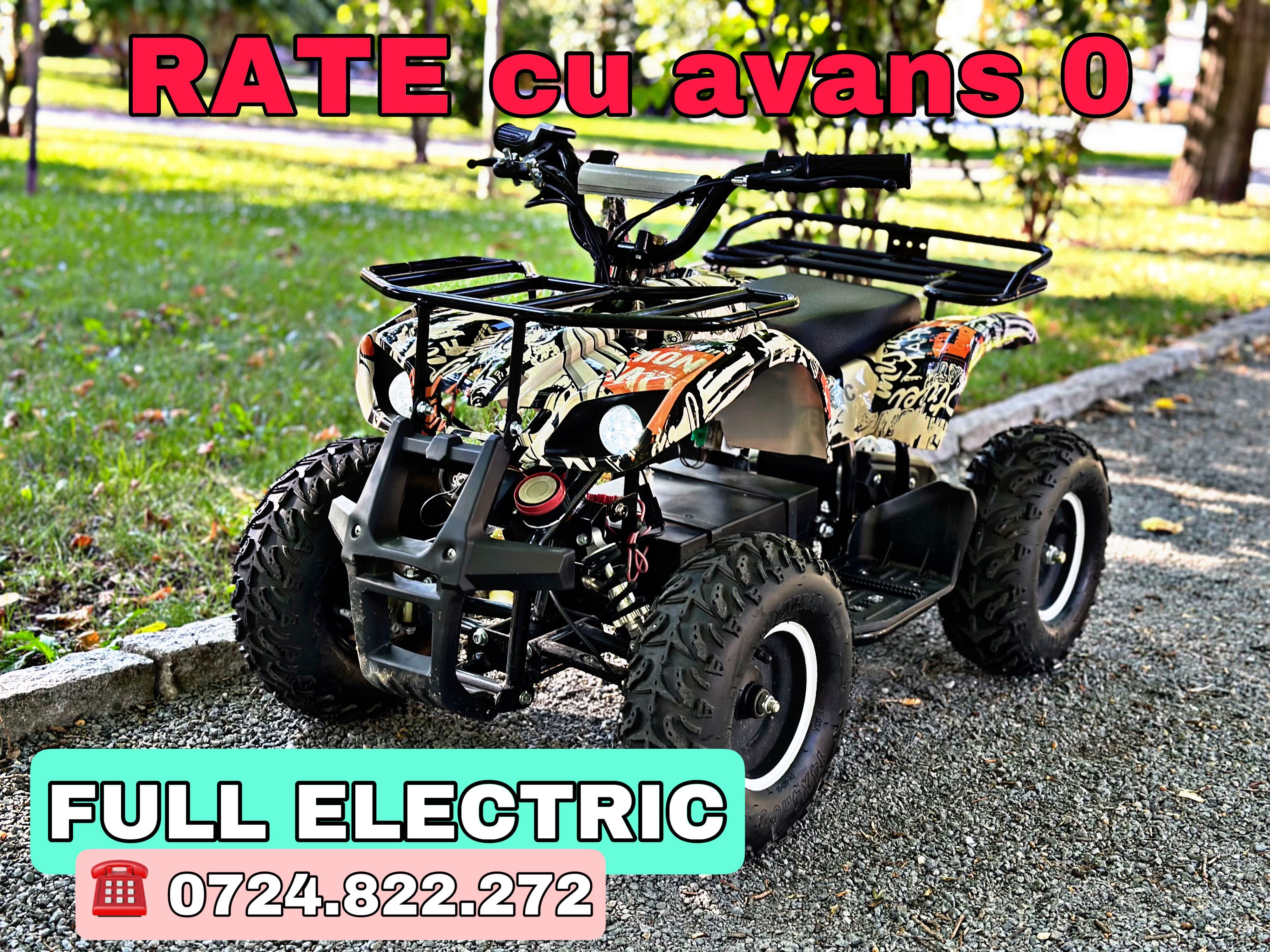 ‼️Atv electric pentru copii - NOU cu garantie 2 ani - RATE cu avans 0