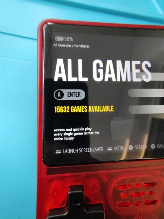 Consola portabila R36S Rosu 64gb plina cu jocuri retro