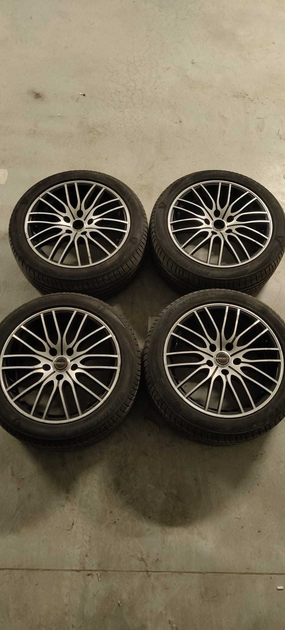 Jante BORBET R18 + cauciucuri vara Roadhawk Firestone