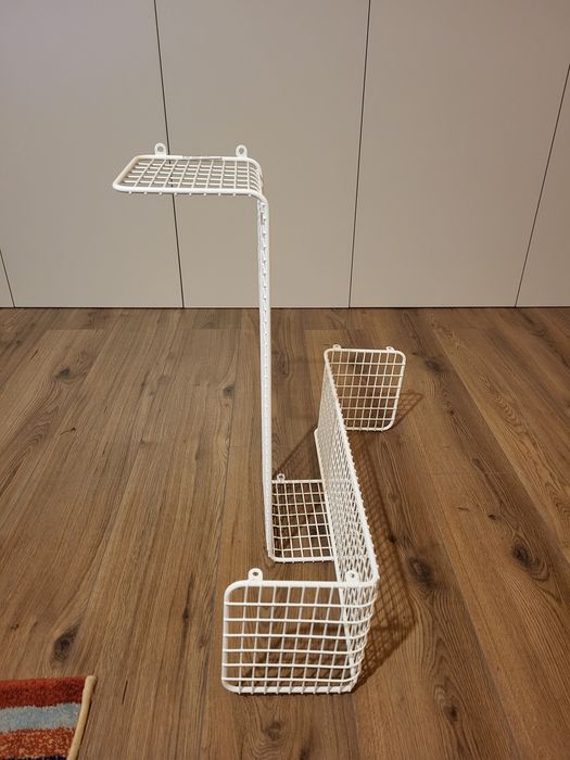 Etajera metalica alba Svenshult Ikea