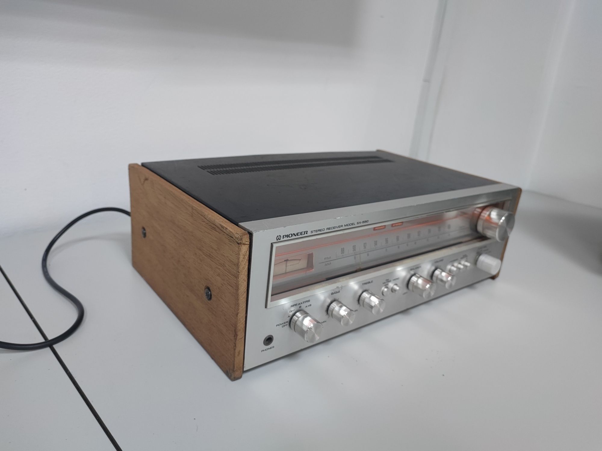 Amplituner Pioneer SX 550 stereo vintage de colectie