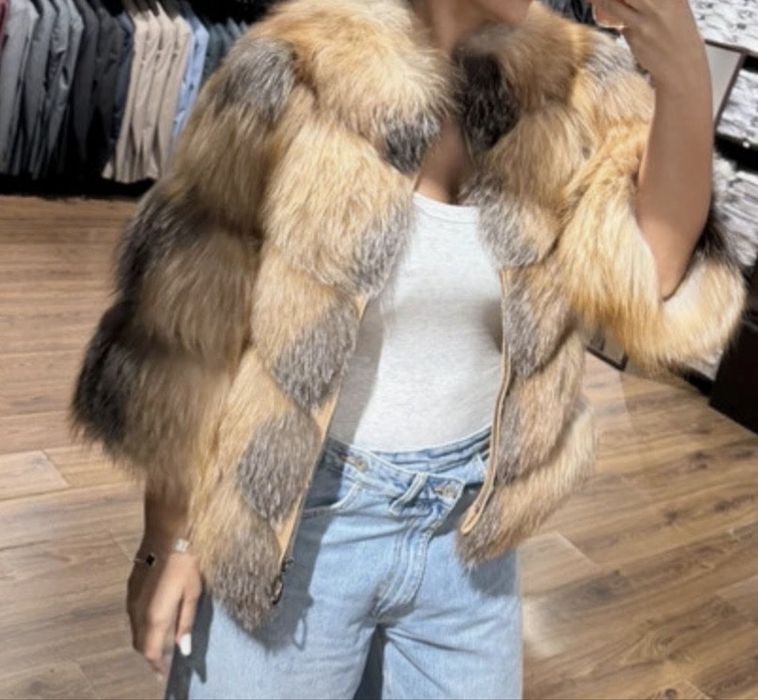 Blanita de vulpe noua cu eticheta