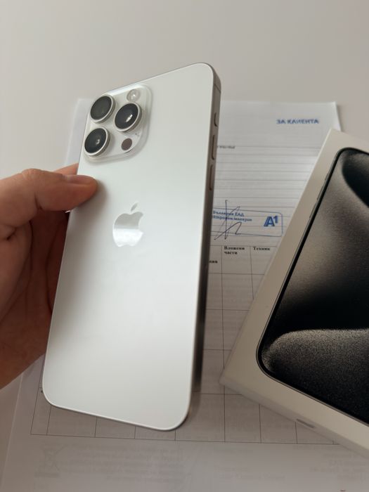 iPhone 15 Pro Max 256gb White