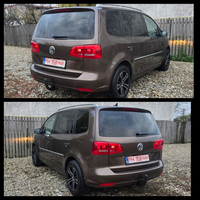 Vw Touran Highline 1.6tdi 7LOCURI E5 RATE Avans ZERO/ Transfer/Cash