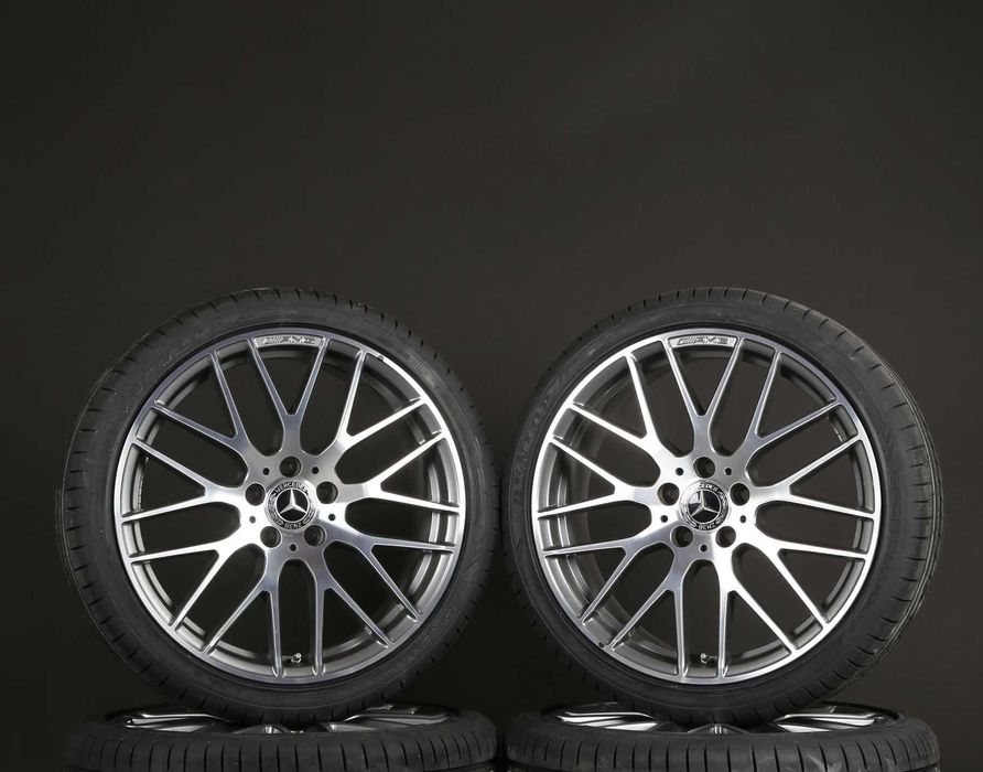 Set jante roti AMG 19 anvelope ca noi Mercedes A / CLA / GLA A45