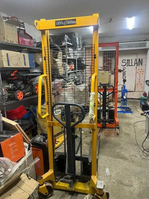 Уценка. Штабелер ручной с раздвижными вилами CTY-D1T-1600! Астана!